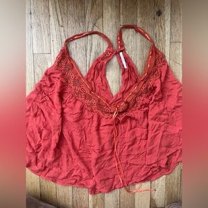 Free people crop top nwot size xs